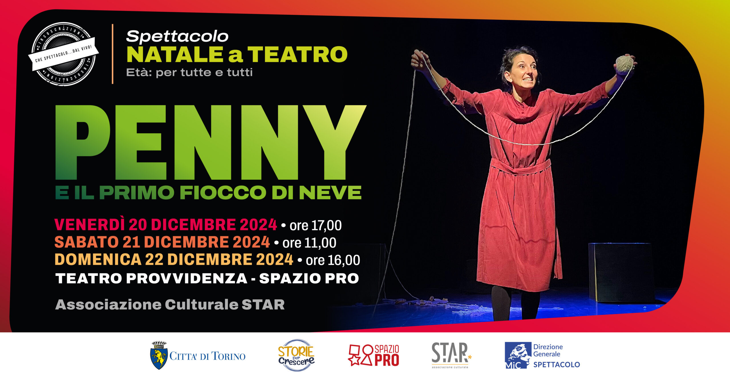 PENNY E IL PRIMO FIOCCO DI NEVE | NATALE A TEATRO